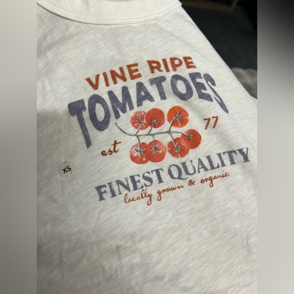 NWT AE Food Graphic Hey Baby Tee - Picture 8 of 13